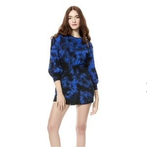 NWT Alice + Olivia Heeda Tie Dye Mini Dress